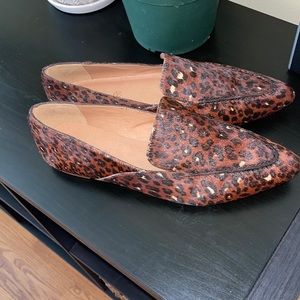 Frances Skimmer in Mini Leopard Calf Hair